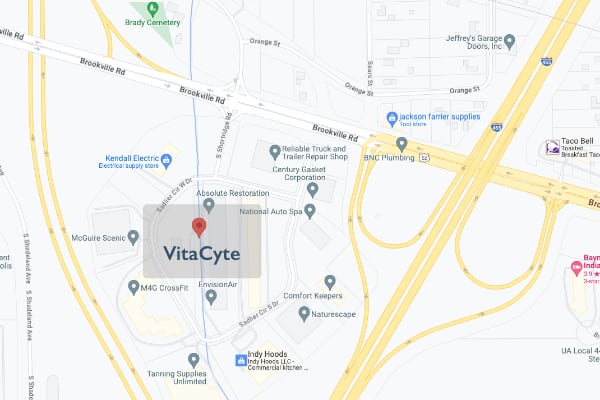 Map to VitaCtye offices